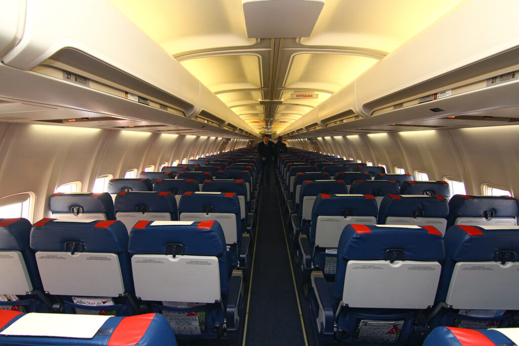 Milan,Malpensa,-,October,22,,2015,-,Interior,Of,A